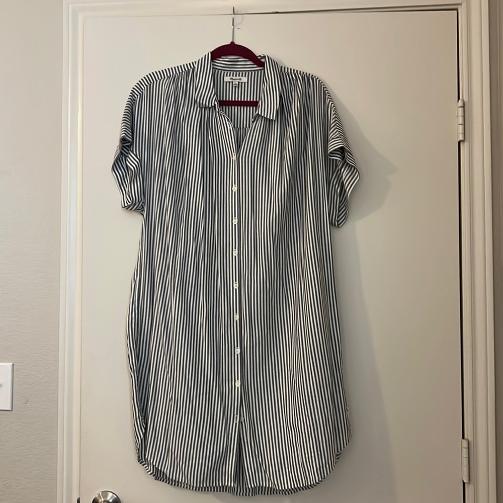 Madewell shirt dress, size XL